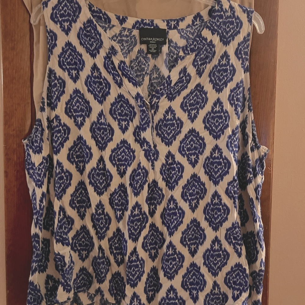 Cami or sleeveless rayon top